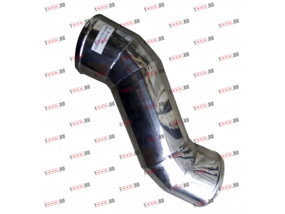 Патрубок интеркулера металлический SH SHAANXI / Shacman (ШАНКСИ / Шакман) DZ9118532002 фото 1 Новый Уренгой