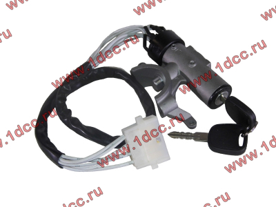 Замок зажигания с кронштейном (7 контактов) SH2/SH3 SHAANXI / Shacman (ШАНКСИ / Шакман) 81.46433.6009 фото 1 Новый Уренгой